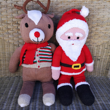 Santa and Rudolph