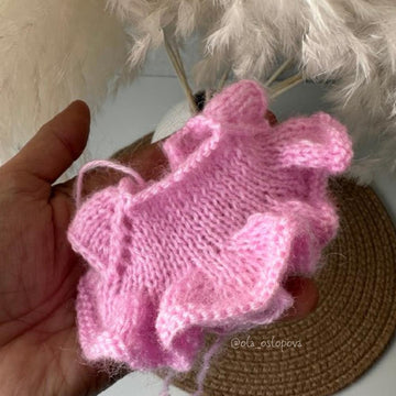 Knitting pattern Outfit for teddy bear girl