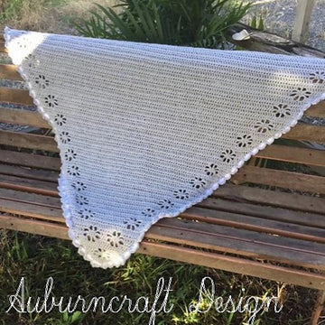 Vintage Clematis Shawl