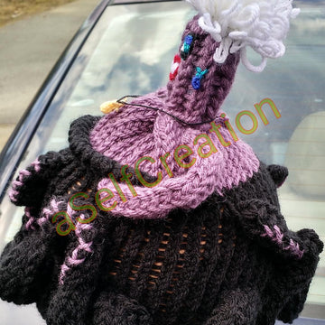 Villianess Under the Sea Hat - Loom Knit Pattern