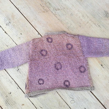 Single Button Girl's Cardigan