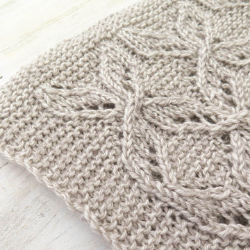 Mariele's Cable Lace Blanket