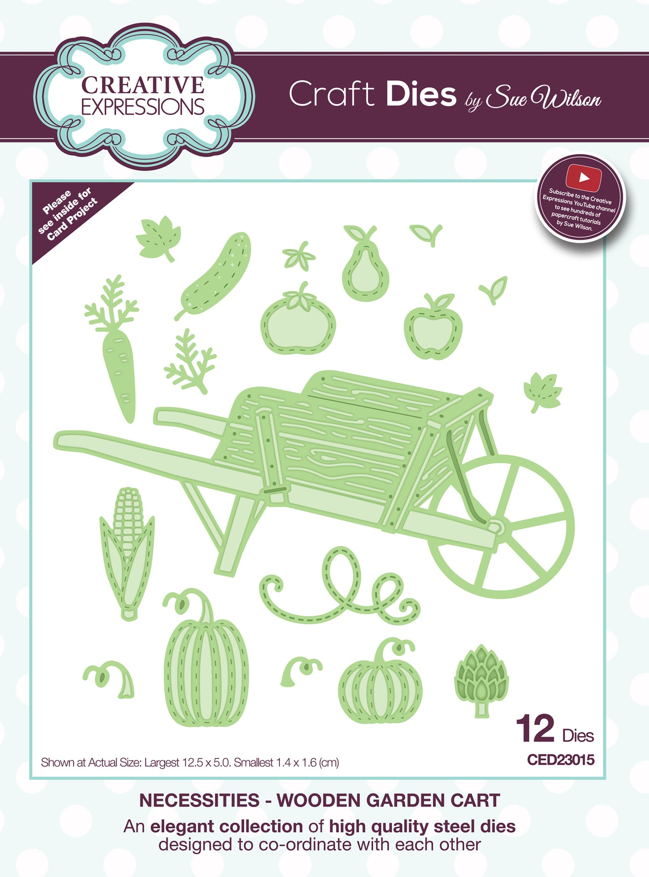 Creative Expressions Craft Dies By Sue Wilson - Necessities-Wooden Garden Cart