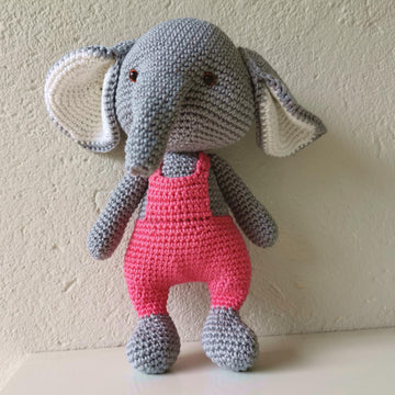 Amigurumi elephant