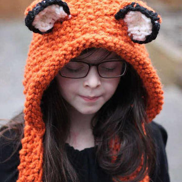 Fox Hooded Scarf