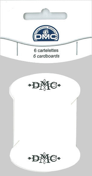 DMC Classic Paper Floss Bobbins - Pack of 6