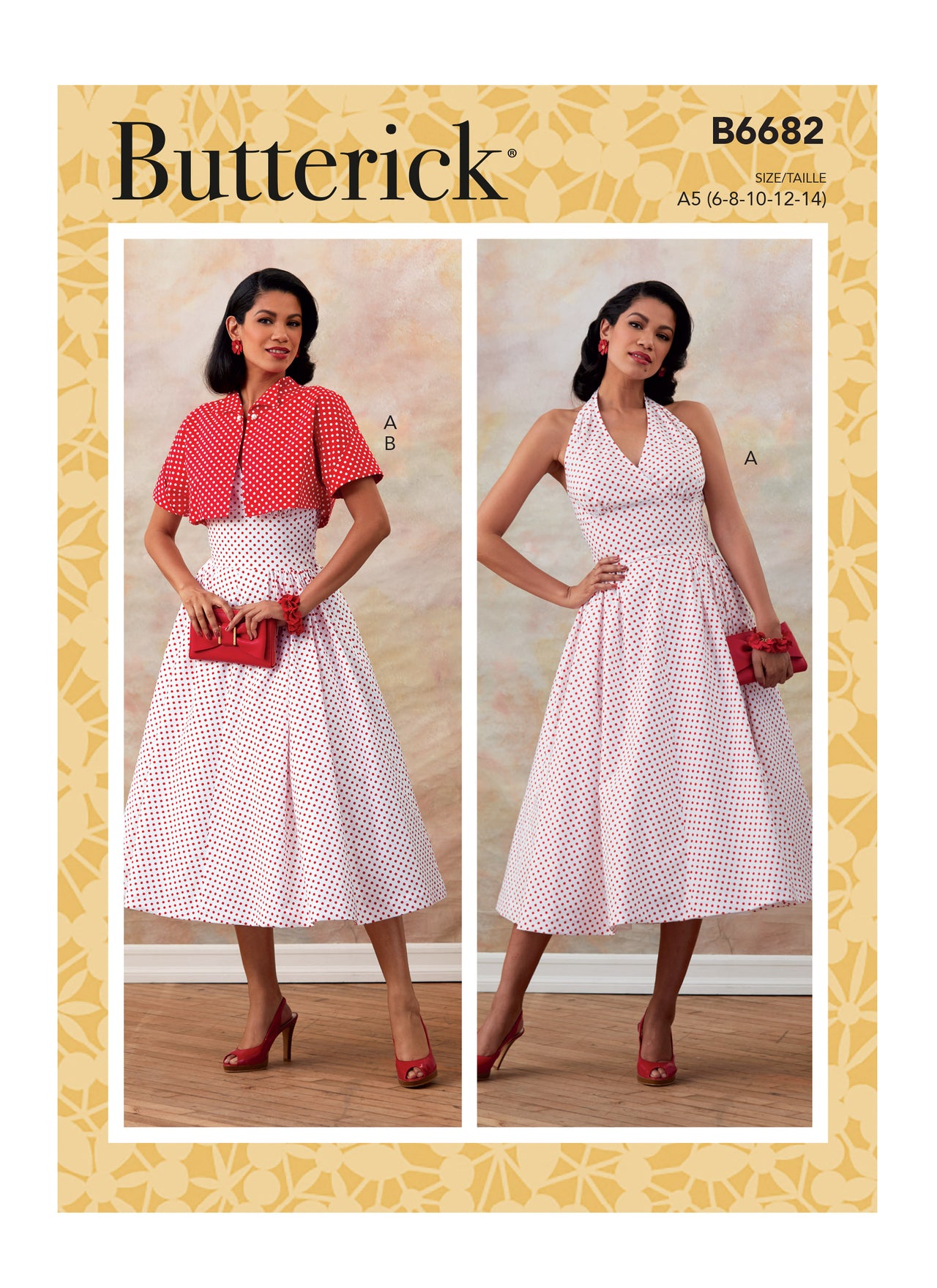Butterick Misses' Dress and Jacket B6682 - Sewing Pattern