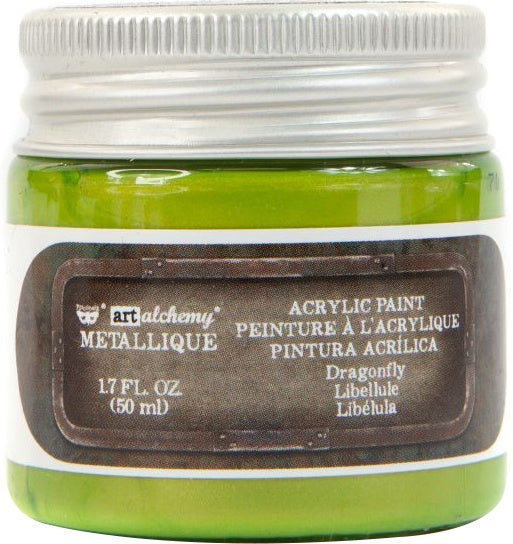 Prima Marketing Finnabair Art Alchemy Metallique Acrylic Paint 1.7oz - Dragonfly