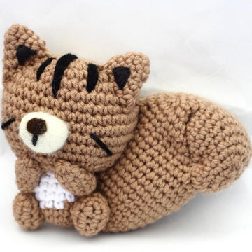 Sleepy Chipmunk Amigurumi