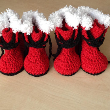 Santa Baby Boot & Hat Set N 334