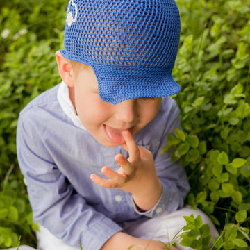 Kids crochet sun hat "Sam"