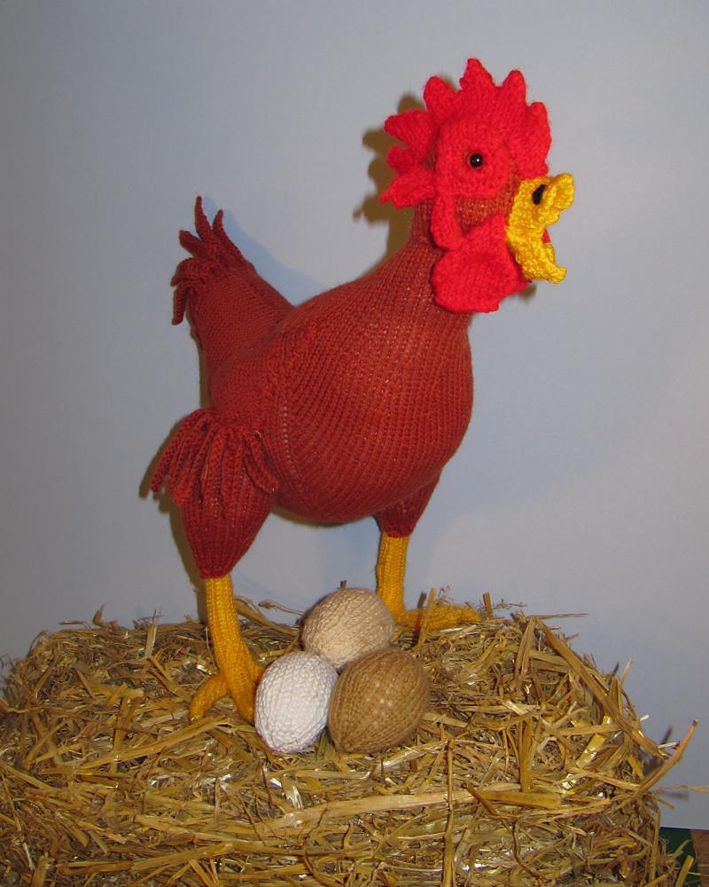 Hattie Hen Toy Chicken & Eggs