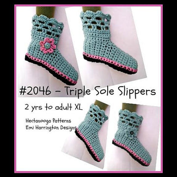 2046 Triple Sole Slippers