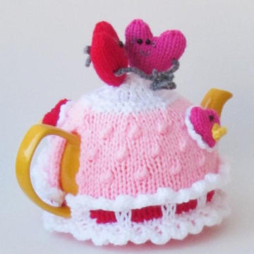 In Love Hearts Tea Cosy