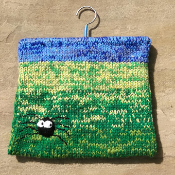 Garden design Peg/Pin bag - butterfly, bird, flowers, ladybird, snail, spider