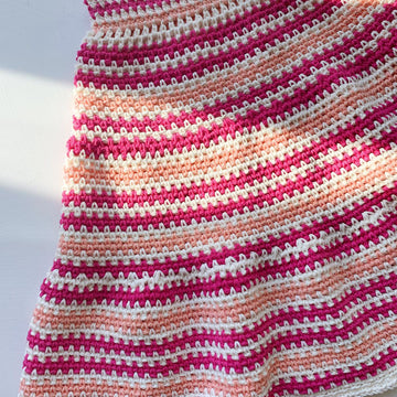 Moss Stitches Tiered skirt
