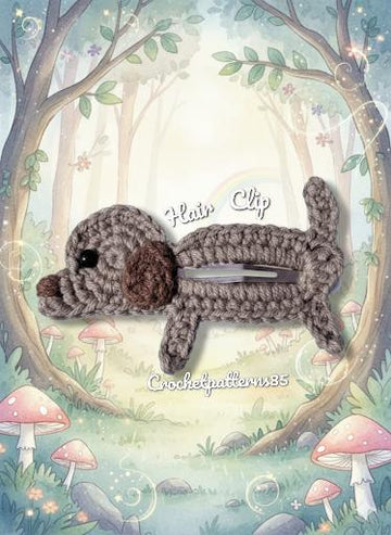 Dog 1- Hair Clip English-US