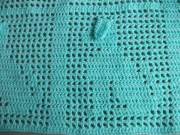 Puppy Dog Filet Blanket