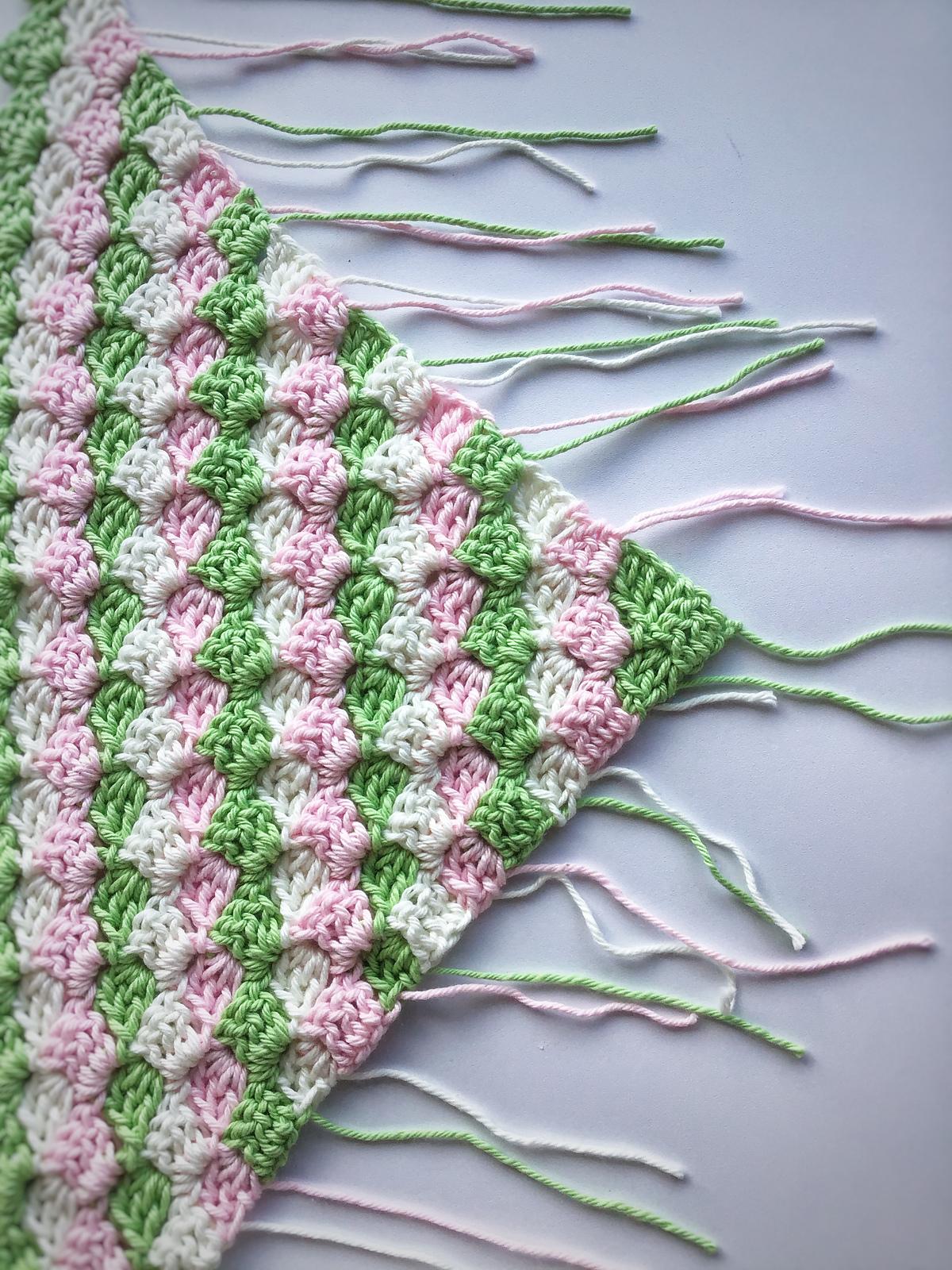 The Apple Blossom Baby Blanket