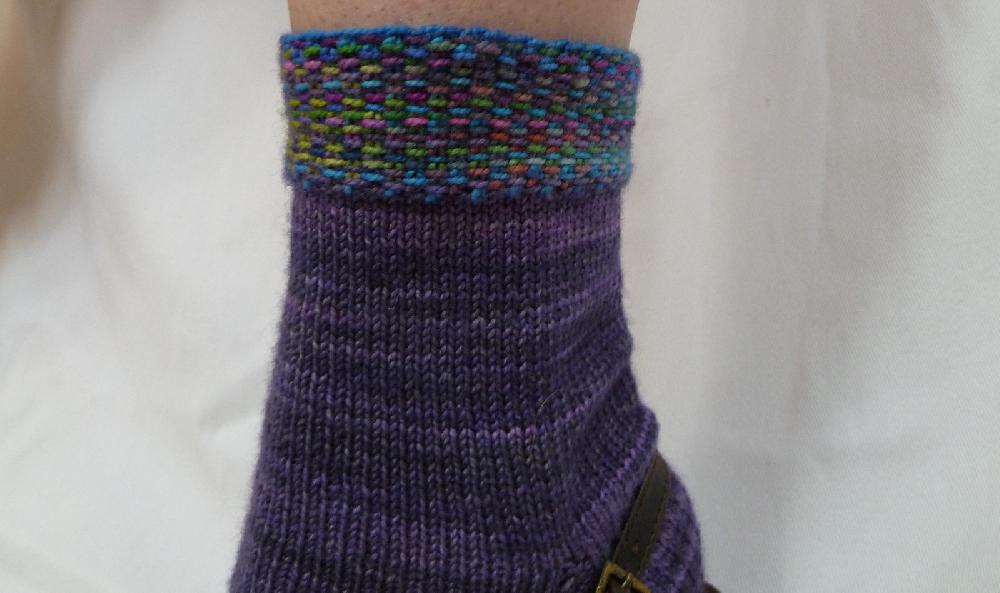 Watercolor Koigu Socks