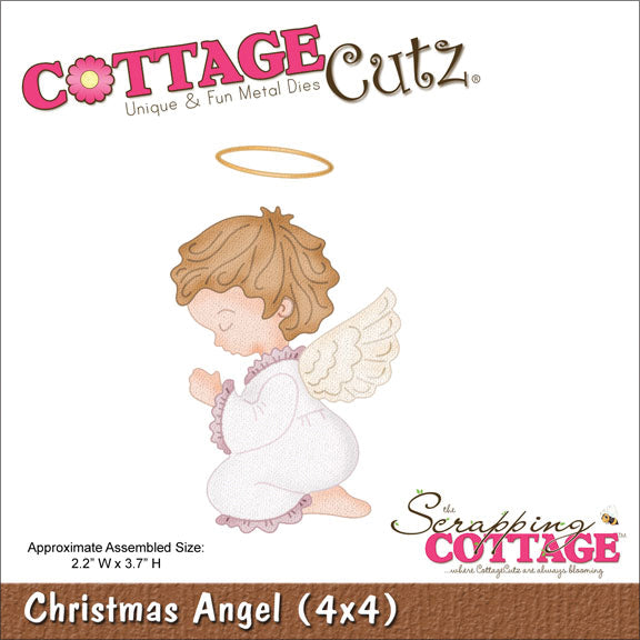 CottageCutz Dies - Christmas Angel 2.2"X3.7"