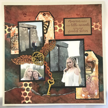 Artdeco Creations Couture Creations Steampunk Dreams Die - Mesh 2.1"X5.1"
