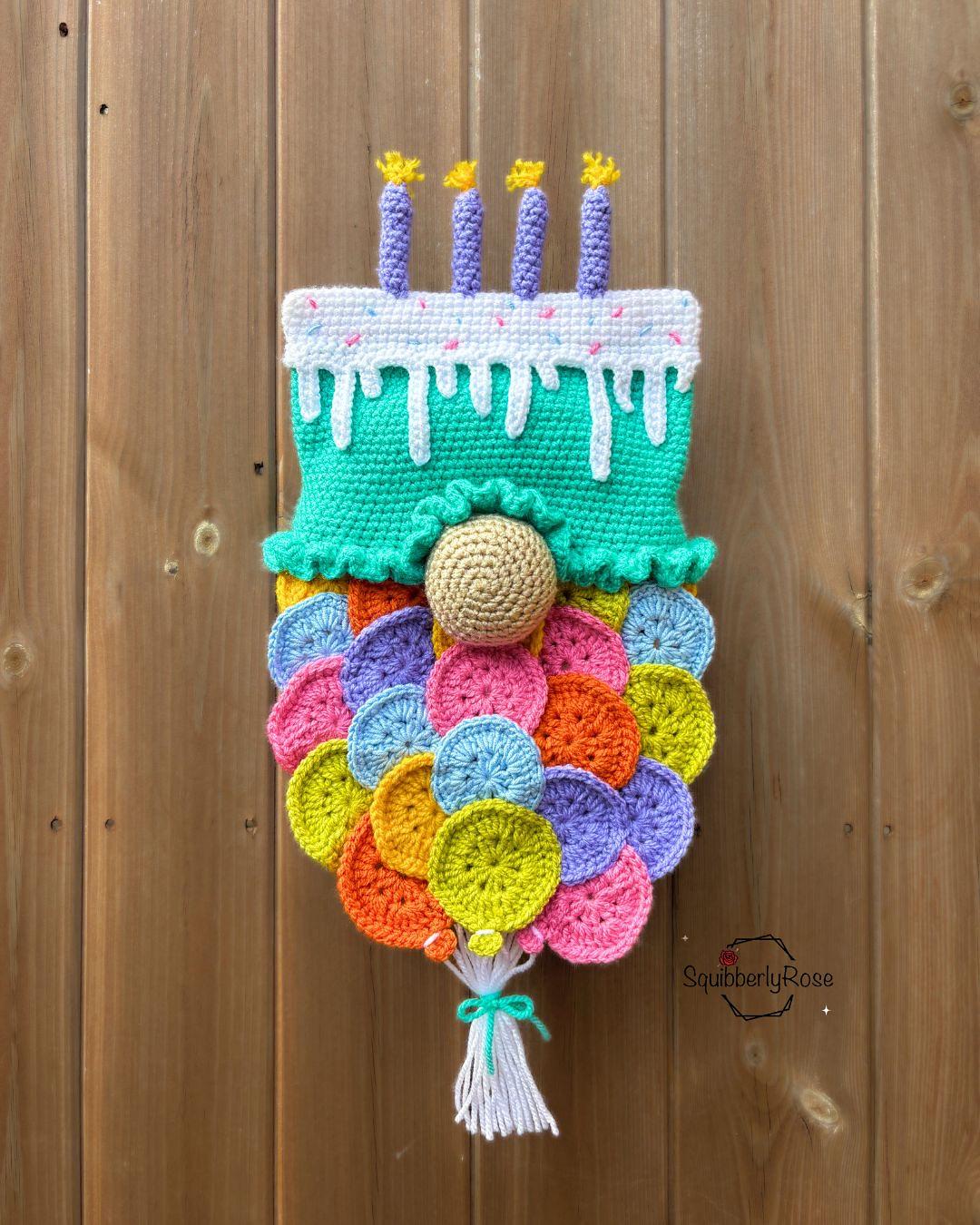 Birthday Gonk Gnome Wreath