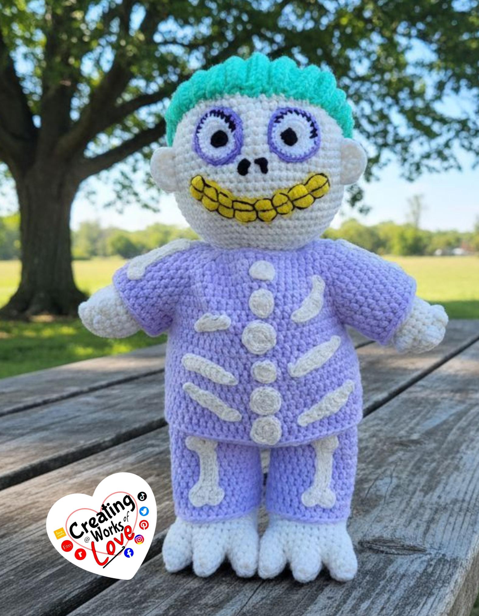 Skellington Boy Doll