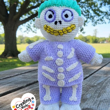 Skellington Boy Doll