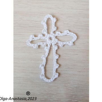 Small crochet cross 2