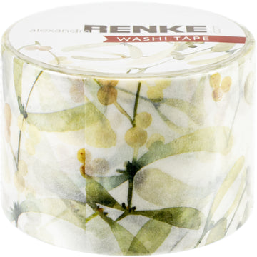 Alexandra Renke Washi Tape 30mmX10m - Mistletoe, Christmas Floral