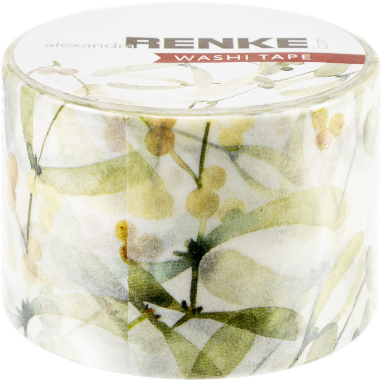 Alexandra Renke Washi Tape 30mmX10m - Mistletoe, Christmas Floral