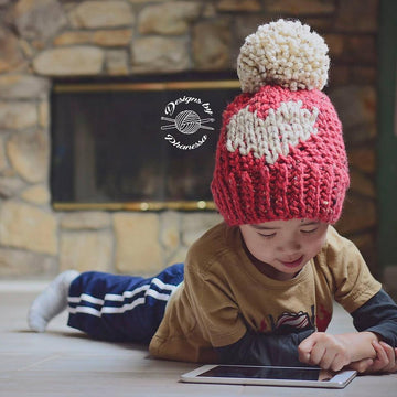 Big Heart Slouch Beanie
