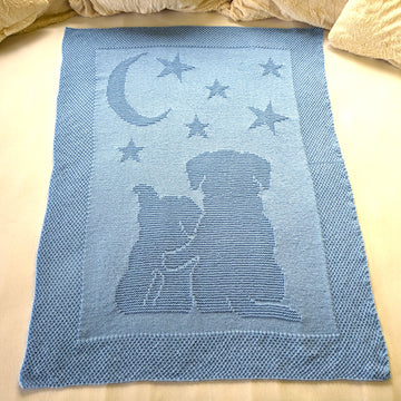 Baby blanket "Dream Night II"
