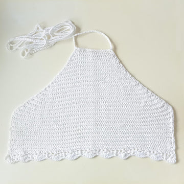 Lace Edge Crop Top