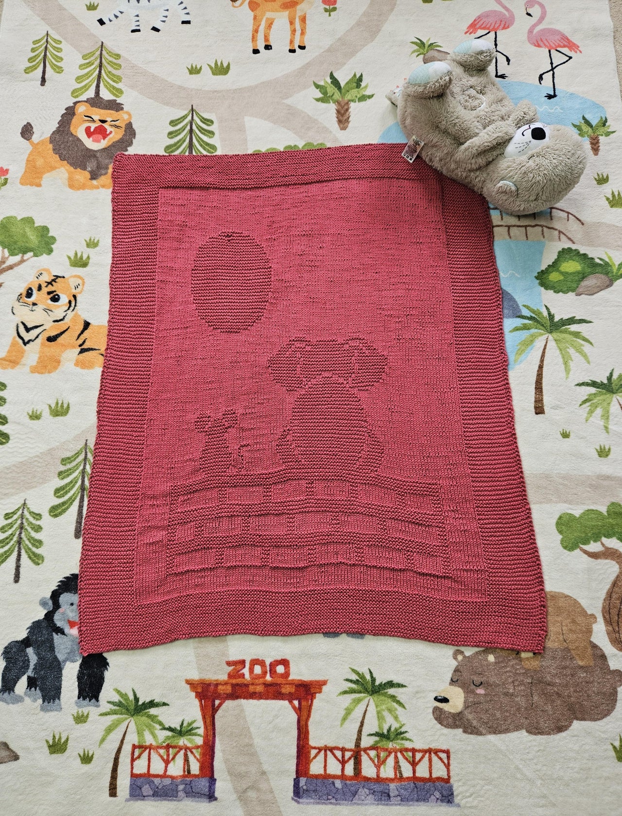 Two Friends Baby Blanket