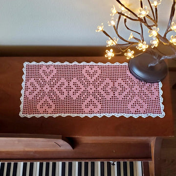 Heart Table Runner