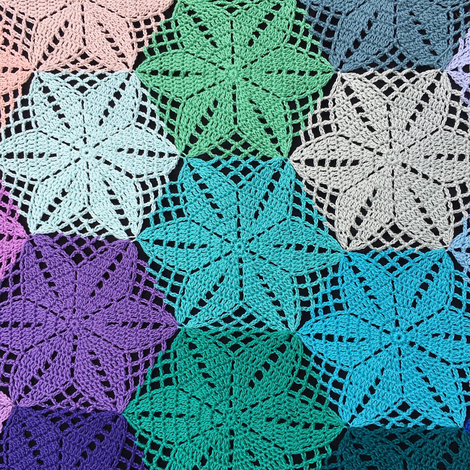 Atty's Anemone blanket
