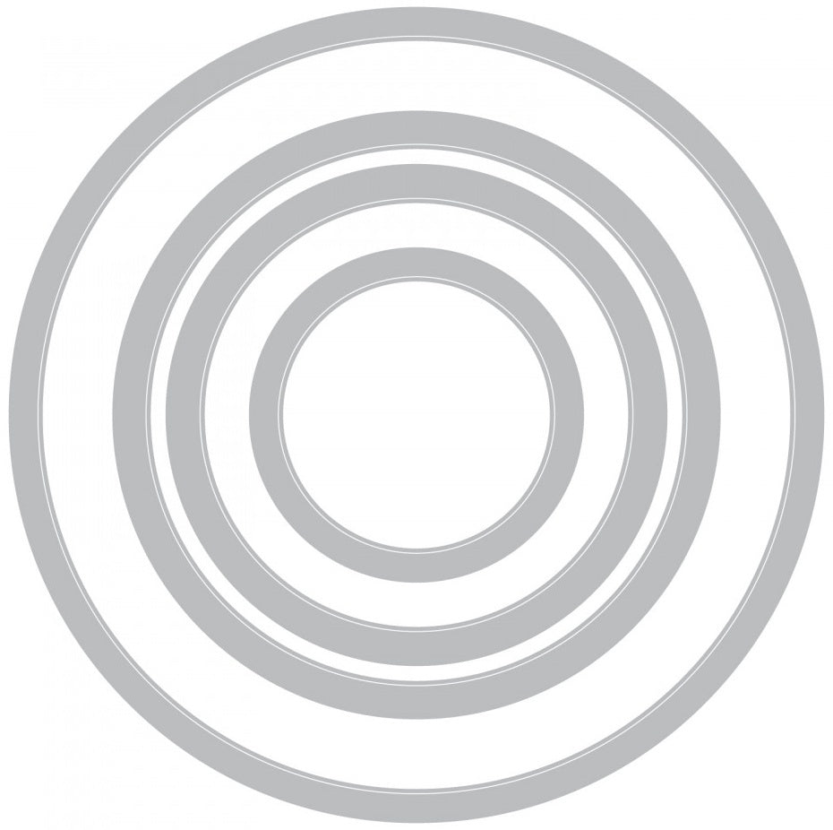 Sizzix Framelits Dies 4/Pkg - Circles
