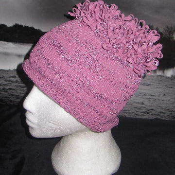FEELING LOOPY ROLL BRIM BEANIE