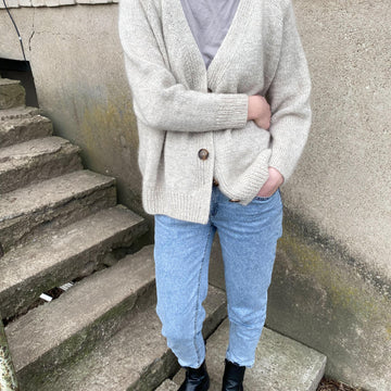Mohair weekend cardigan