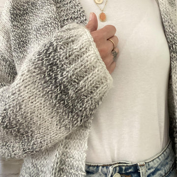 Slouchy Oversized Cardigan Knit Pattern