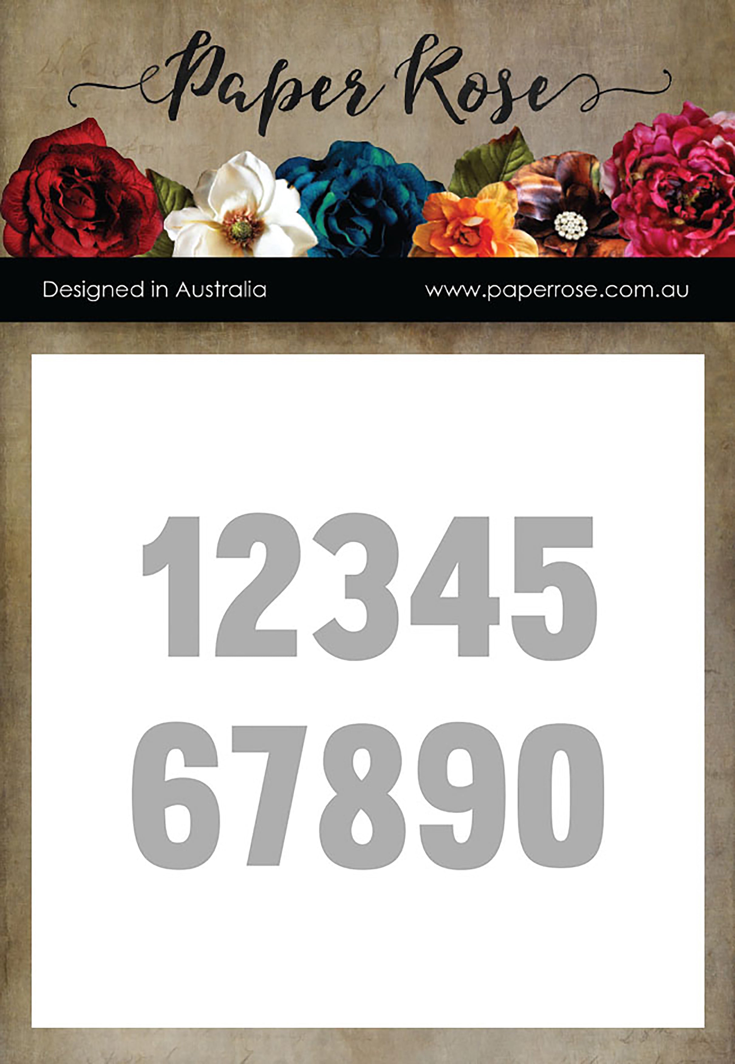 Paper Rose Dies - Numbers