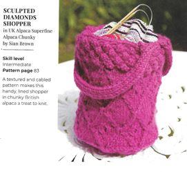 Sculpted Diamonds Project Bag