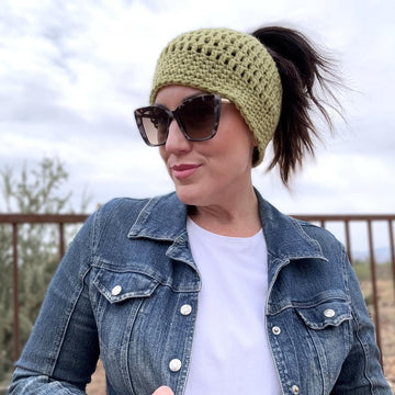 Messy Bun Beanie
