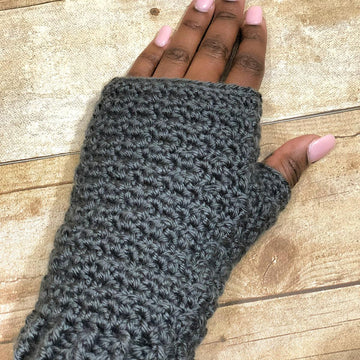Lemon Peel Fingerless Gloves