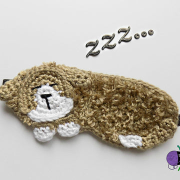 Dog Tired Sleep Mask