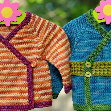 Seamless Wrap Sweater (Infant + Toddler Sizing)
