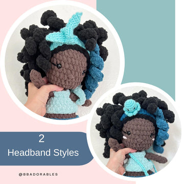 Ola - Mermaid Crochet Pattern, Plushie Mermaid