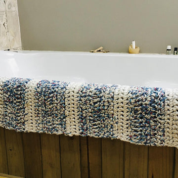 Sprinkle Striped Bath Mat